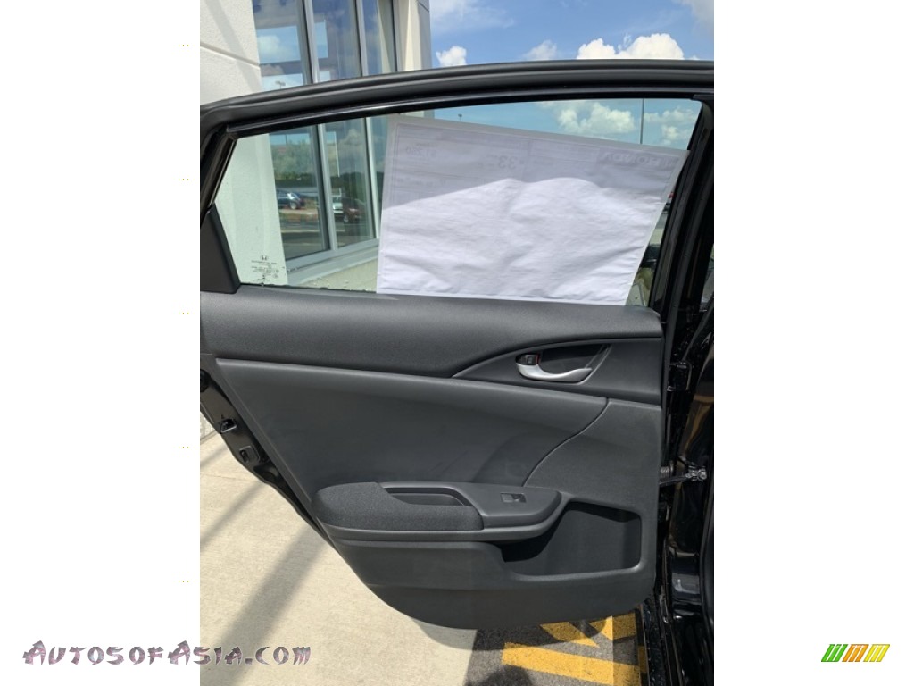 2019 Civic LX Sedan - Crystal Black Pearl / Black photo #16