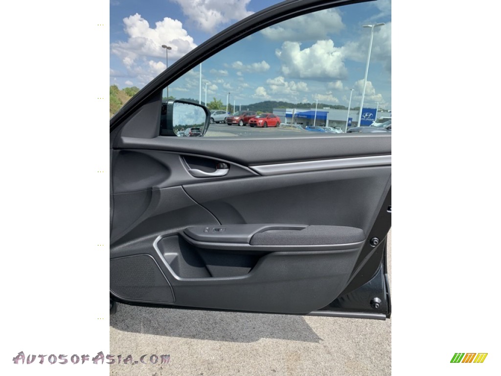 2019 Civic LX Sedan - Crystal Black Pearl / Black photo #25
