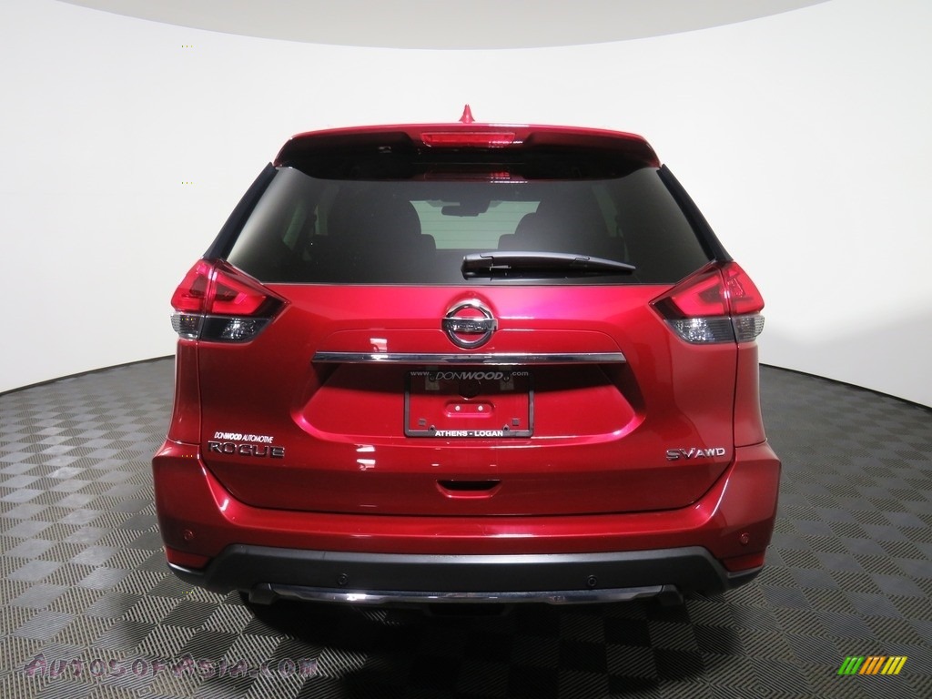 2019 Rogue SV AWD - Scarlet Ember / Charcoal photo #12