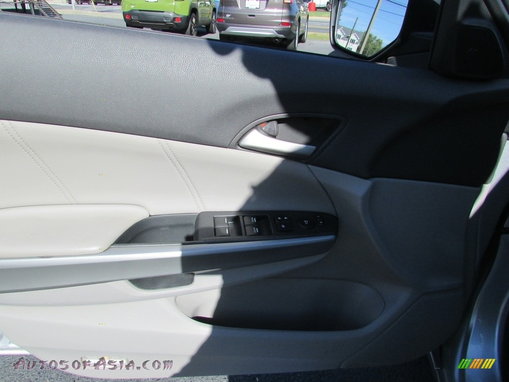 2008 Accord EX-L Sedan - Alabaster Silver Metallic / Gray photo #14