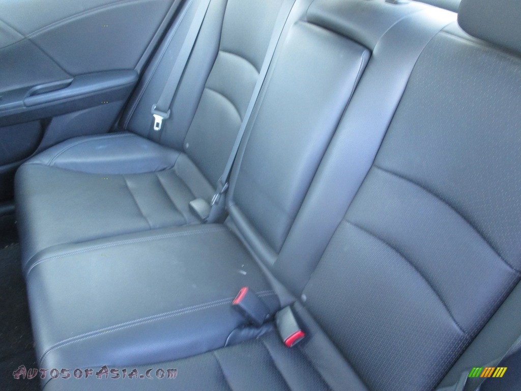 2014 Accord EX-L Sedan - Hematite Metallic / Black photo #10