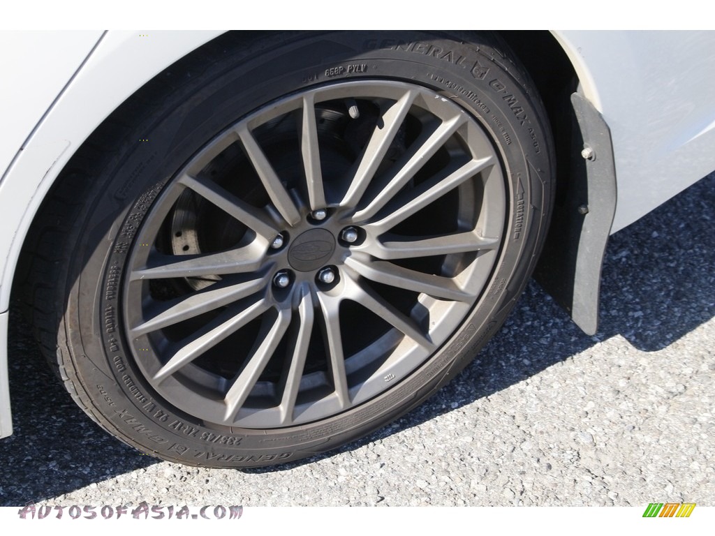 2011 Impreza WRX Sedan - Satin White Pearl / Carbon Black photo #18