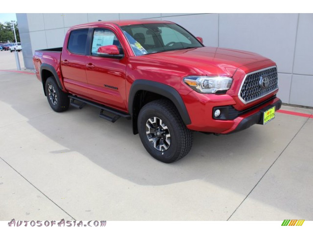 2019 Tacoma TRD Off-Road Double Cab 4x4 - Barcelona Red Metallic / TRD Graphite photo #2