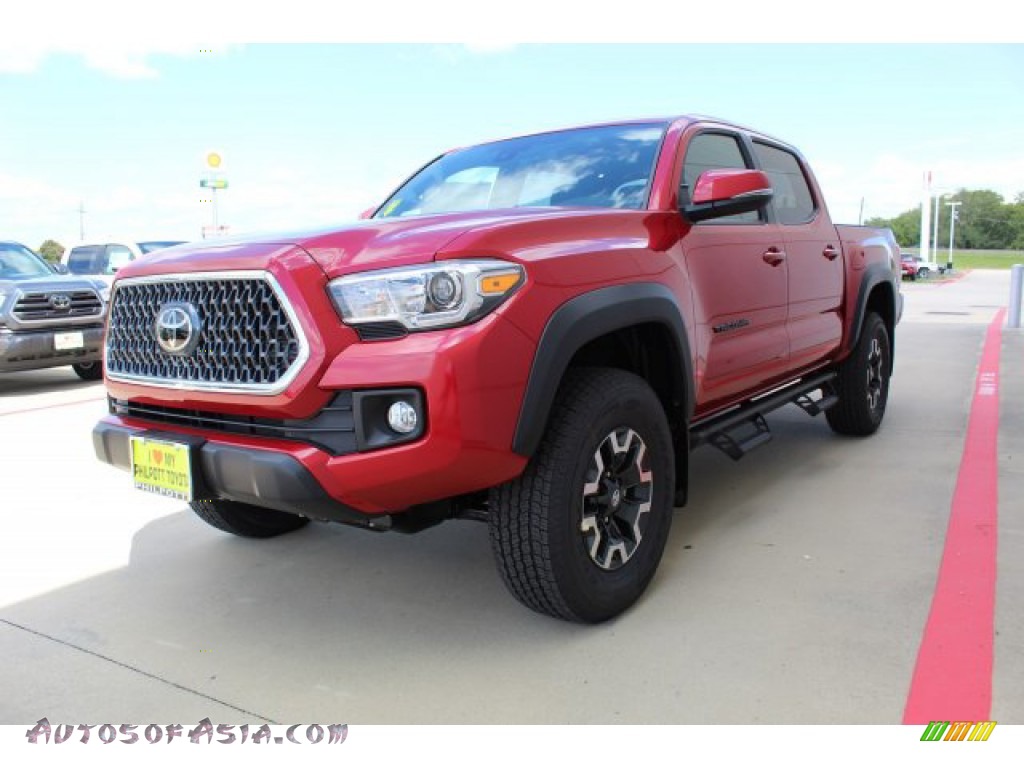 2019 Tacoma TRD Off-Road Double Cab 4x4 - Barcelona Red Metallic / TRD Graphite photo #4