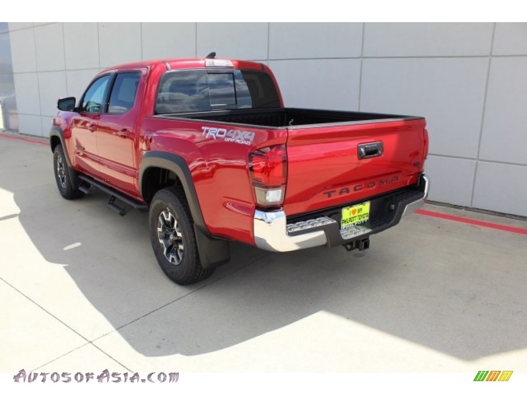 2019 Tacoma TRD Off-Road Double Cab 4x4 - Barcelona Red Metallic / TRD Graphite photo #6