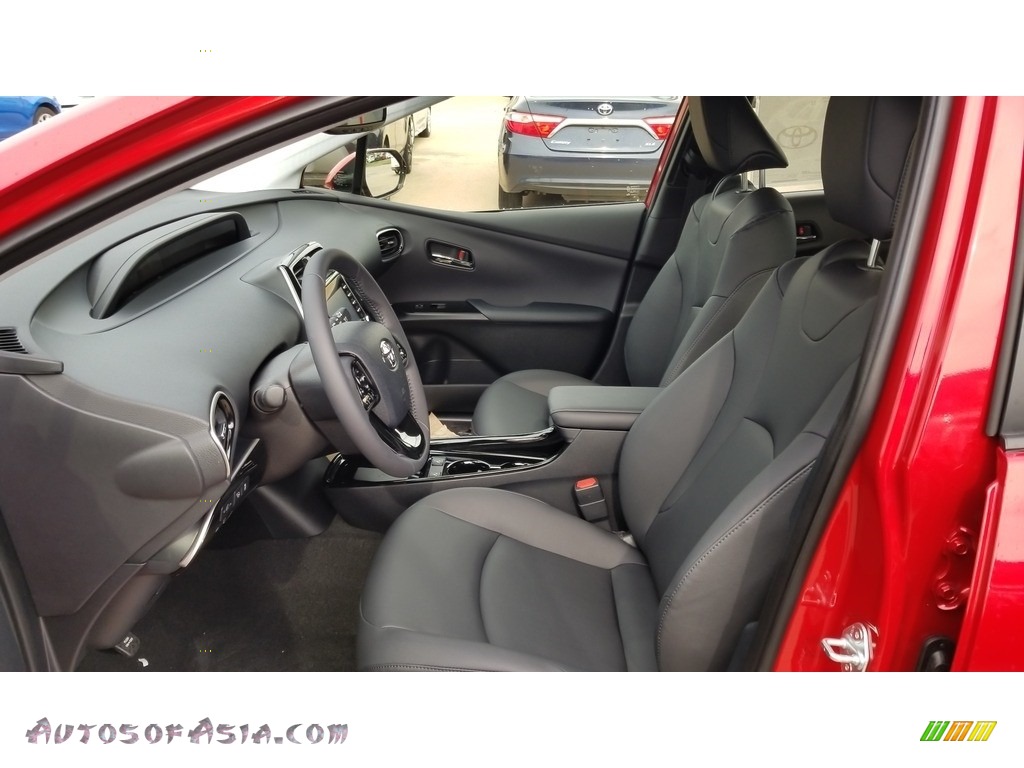 2020 Prius XLE AWD-e - Supersonic Red / Black photo #2
