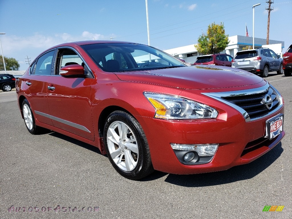 Cayenne Red / Charcoal Nissan Altima 2.5 SL