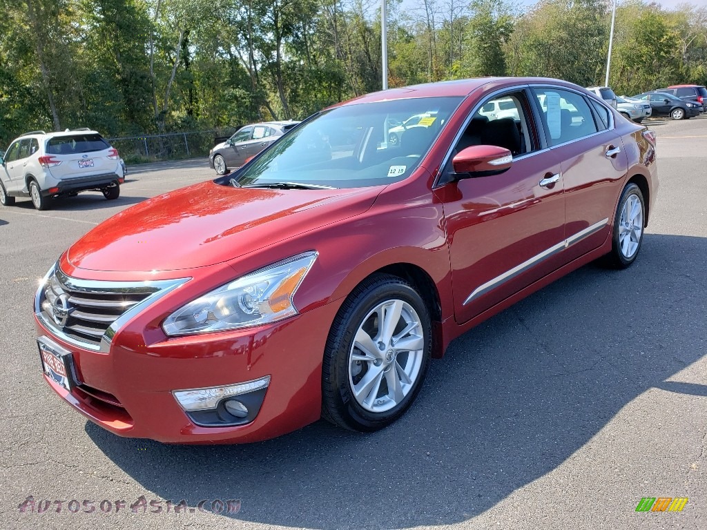 2015 Altima 2.5 SL - Cayenne Red / Charcoal photo #10