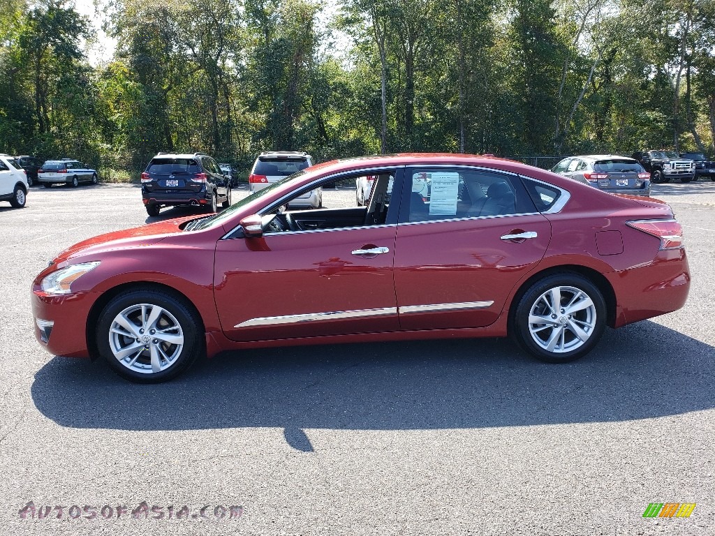 2015 Altima 2.5 SL - Cayenne Red / Charcoal photo #11
