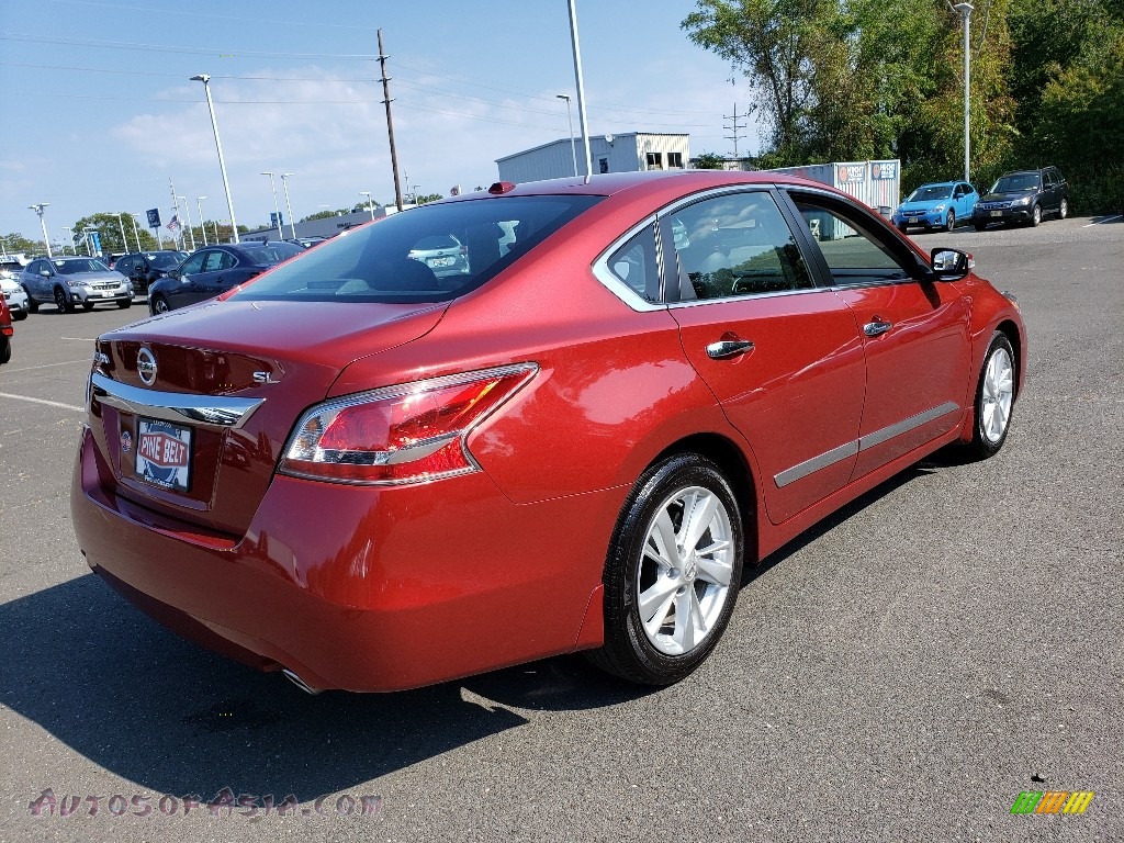 2015 Altima 2.5 SL - Cayenne Red / Charcoal photo #14