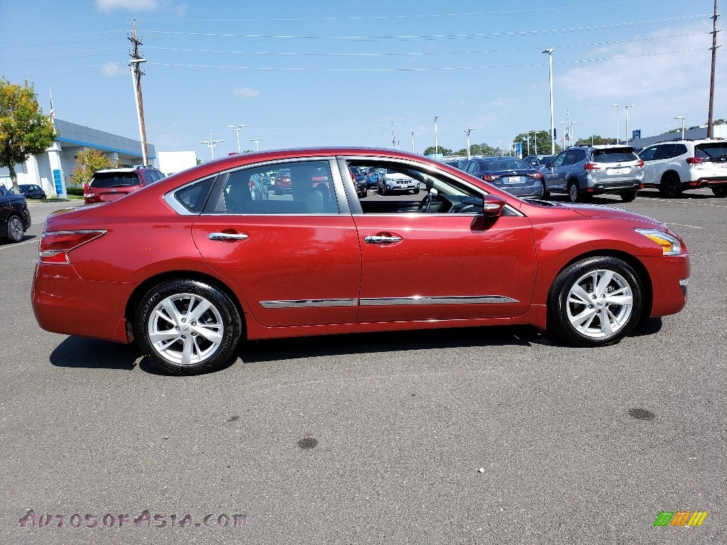 2015 Altima 2.5 SL - Cayenne Red / Charcoal photo #15