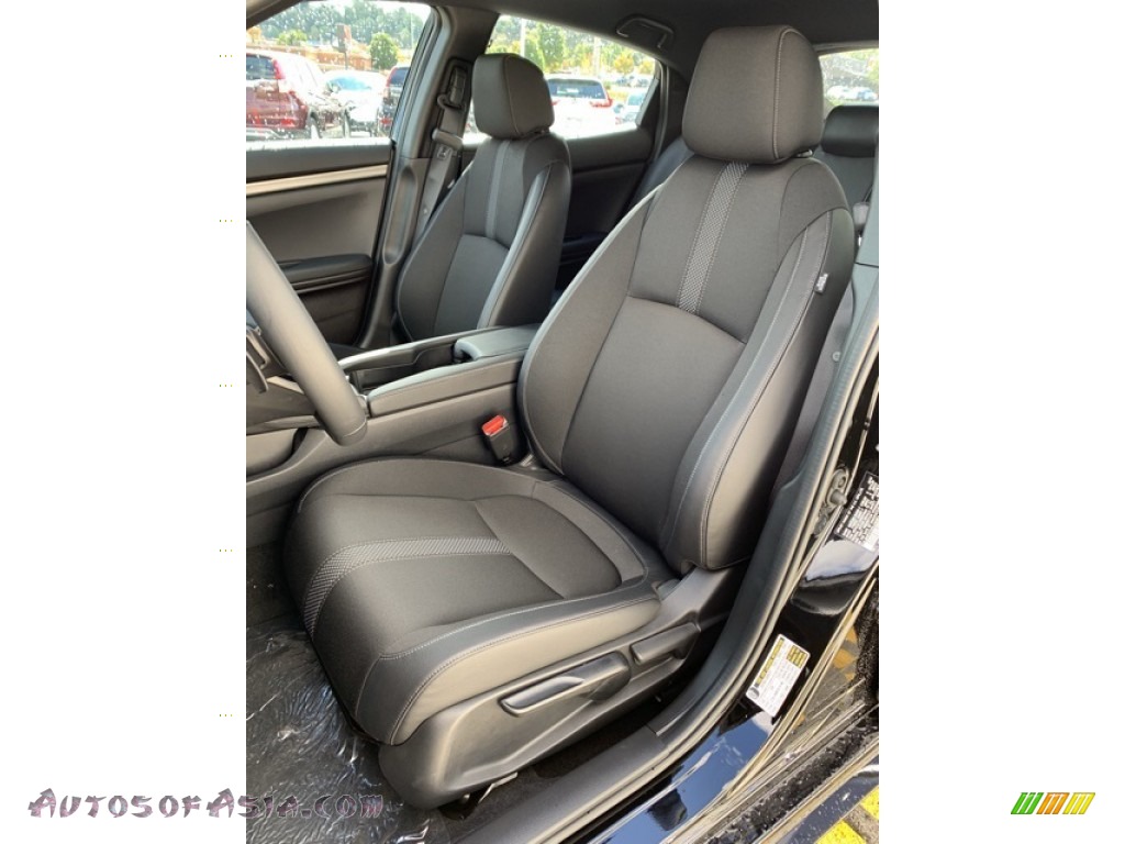 2020 Civic Sport Hatchback - Crystal Black Pearl / Black photo #14