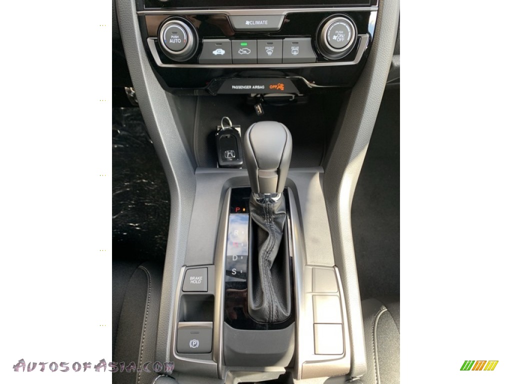 2020 Civic Sport Hatchback - Crystal Black Pearl / Black photo #33