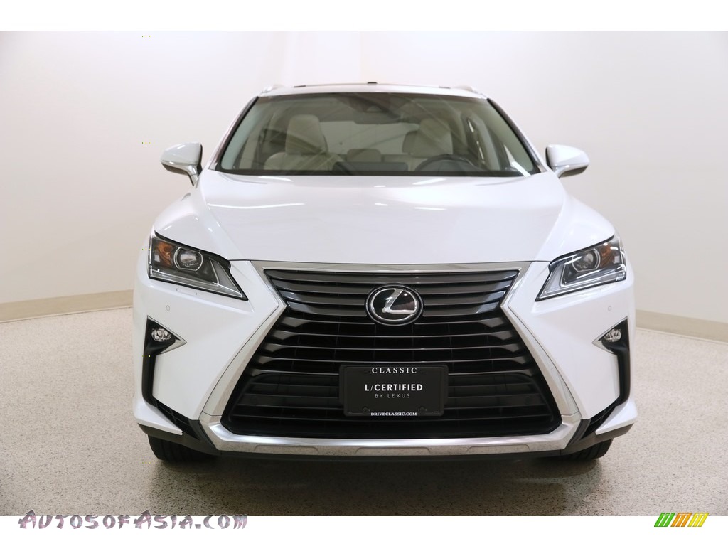 2017 RX 350 AWD - Eminent White Pearl / Parchment photo #2