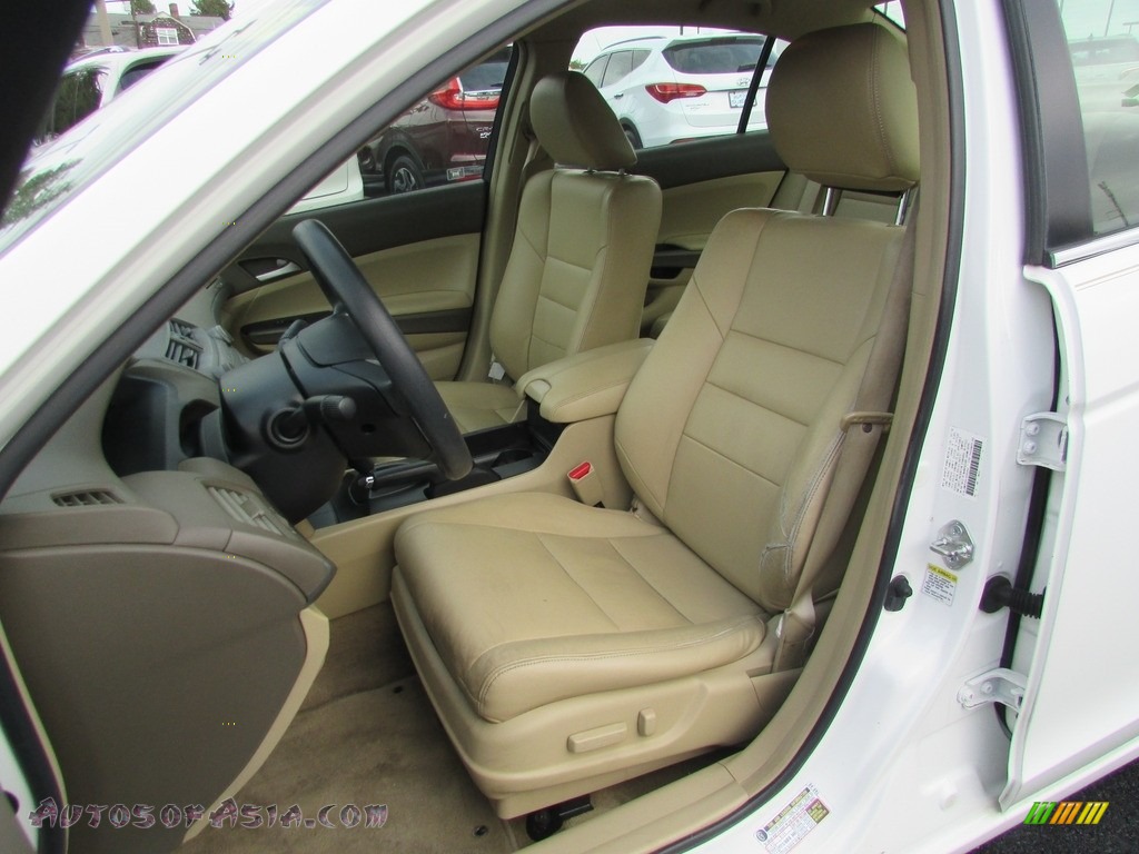 2008 Accord LX-P Sedan - Taffeta White / Gray photo #16