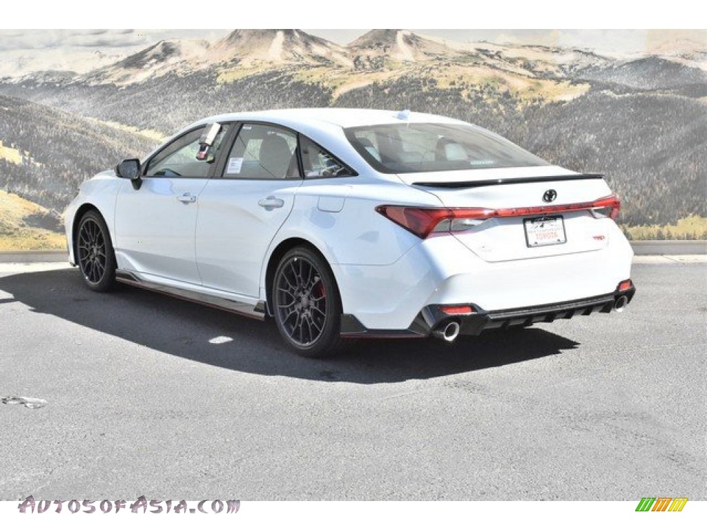 2020 Avalon TRD - Wind Chill Pearl / Black/Red photo #3