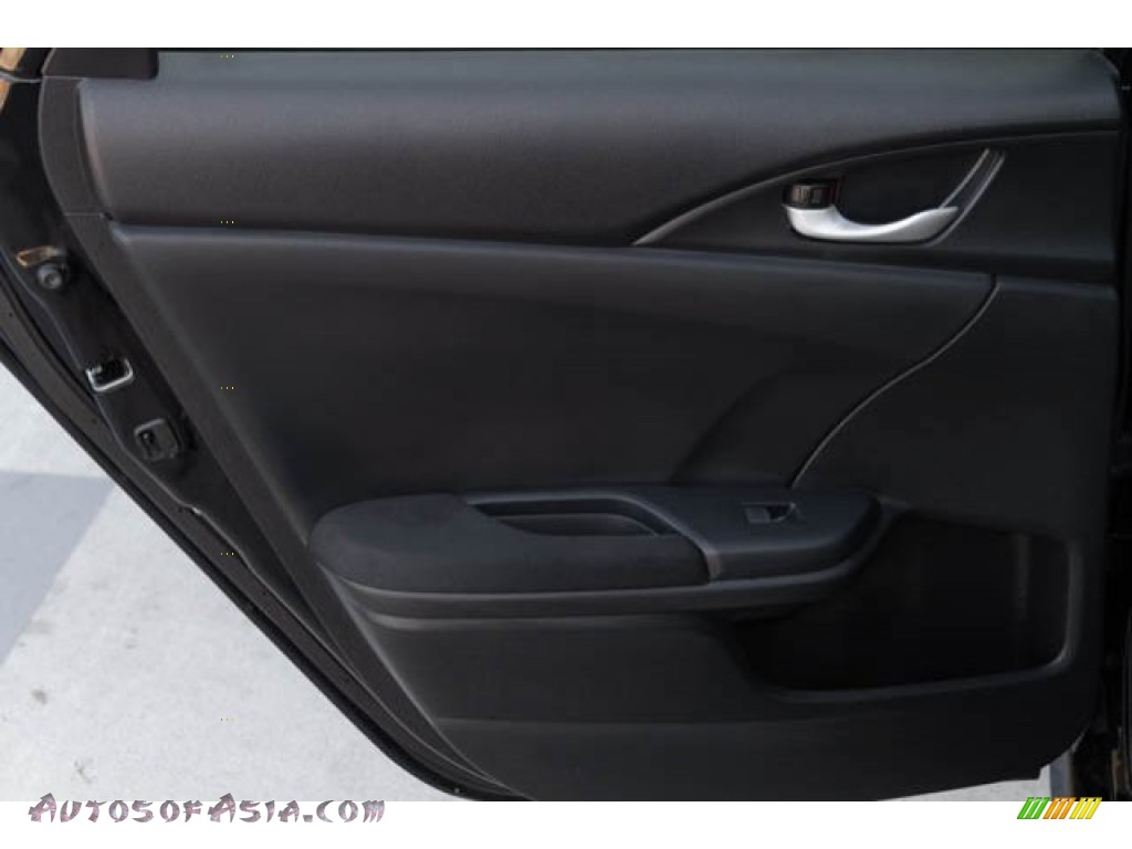 2017 Civic LX Sedan - Crystal Black Pearl / Black photo #31