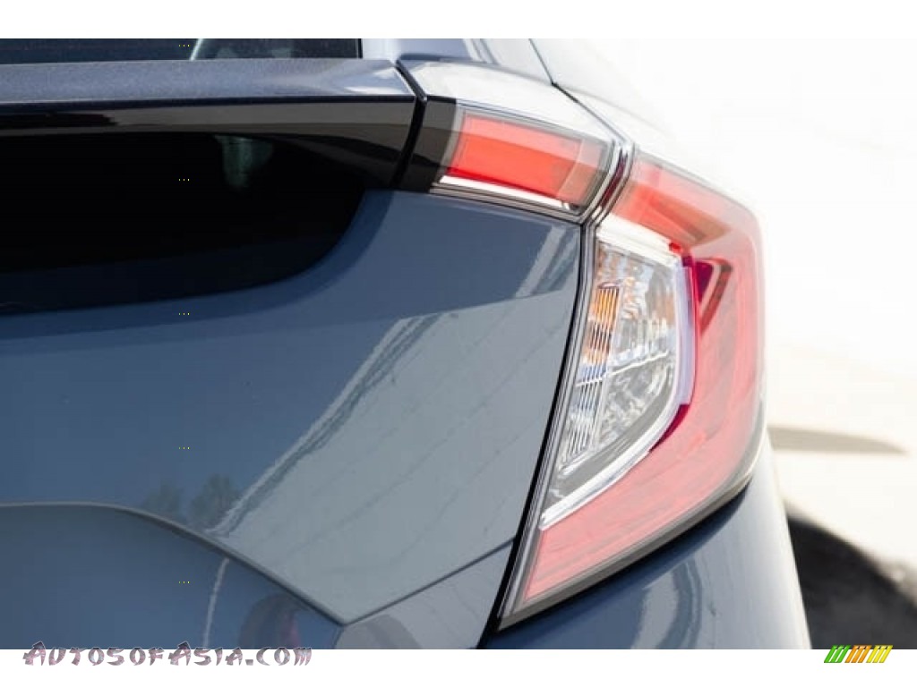 2020 Civic EX Hatchback - Sonic Gray Pearl / Black photo #7