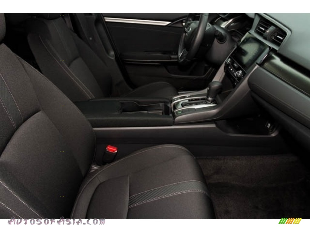 2020 Civic EX Hatchback - Sonic Gray Pearl / Black photo #31