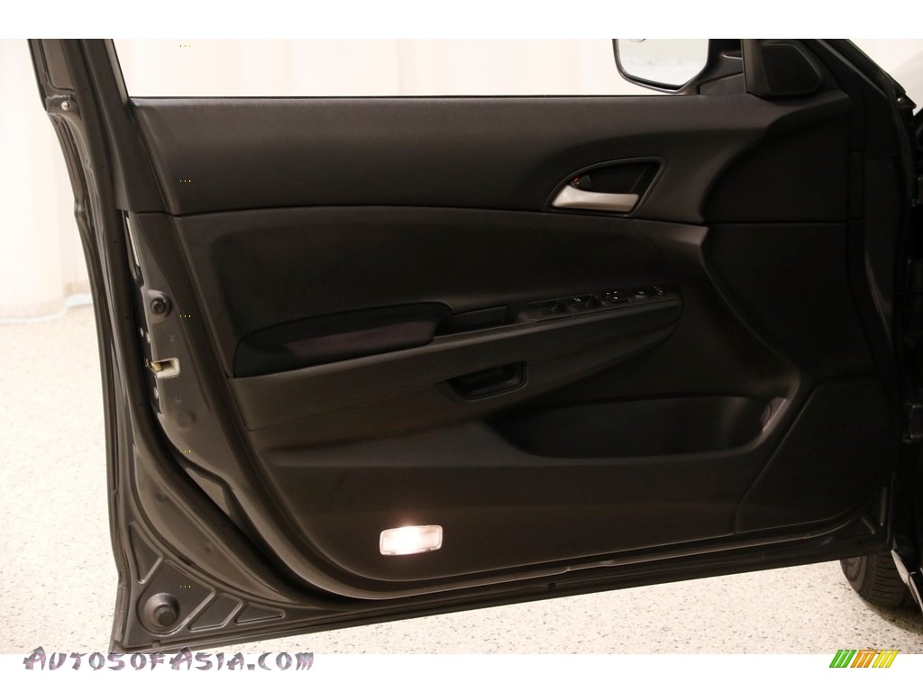 2012 Accord LX Sedan - Polished Metal Metallic / Black photo #4
