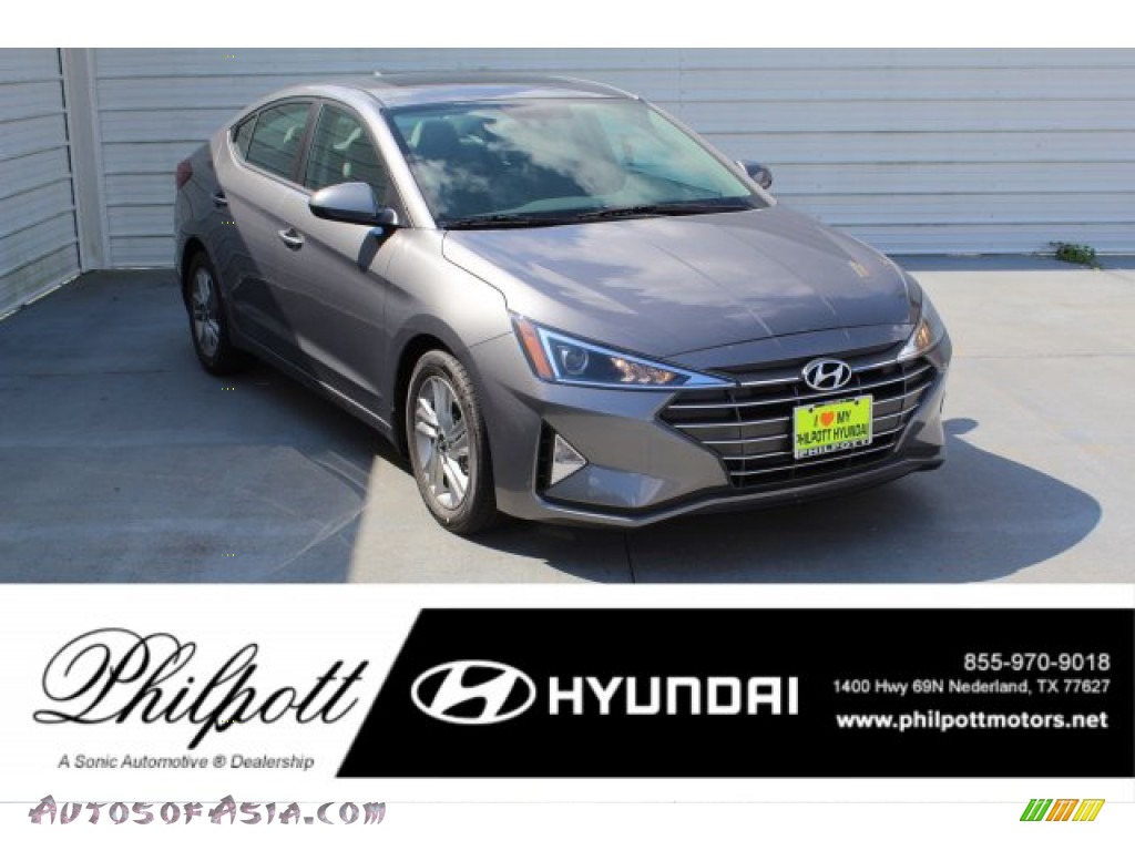 Machine Gray / Gray Hyundai Elantra Value Edition