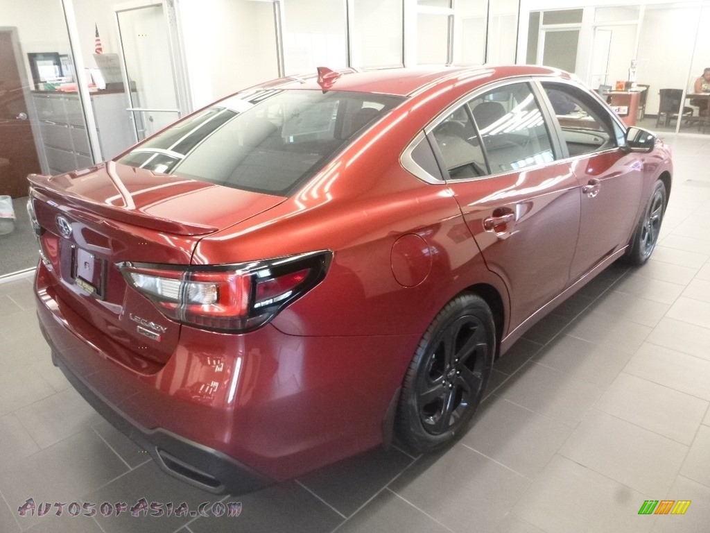 2020 Legacy 2.5i Sport - Crimson Red Pearl / Two-Tone Gray photo #6