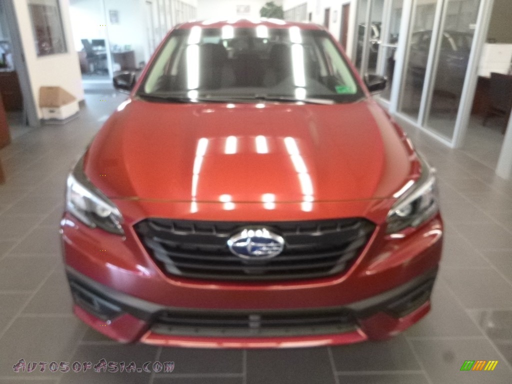 2020 Legacy 2.5i Sport - Crimson Red Pearl / Two-Tone Gray photo #10
