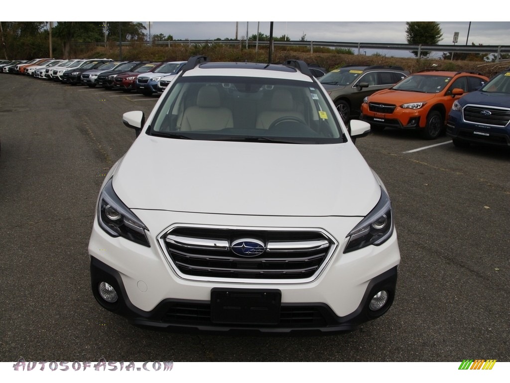 2018 Outback 2.5i Limited - Crystal White Pearl / Ivory photo #2