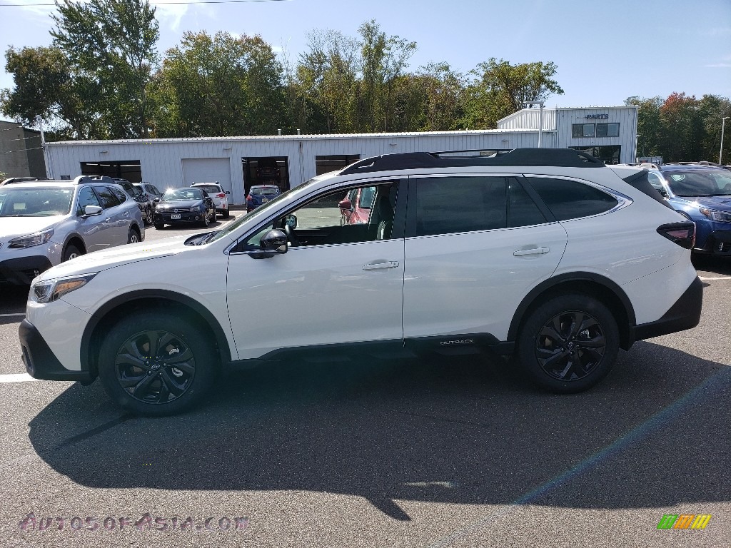 2020 Outback Onyx Edition XT - Crystal White Pearl / Gray StarTex photo #3