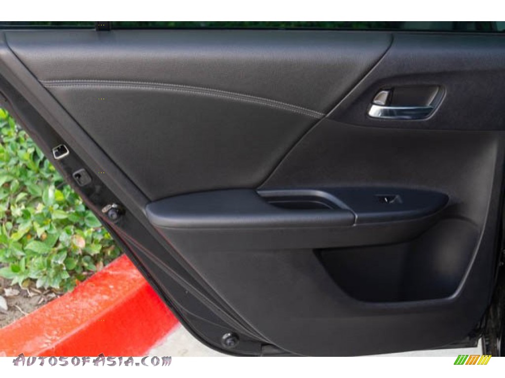 2014 Accord EX-L V6 Sedan - Crystal Black Pearl / Black photo #30