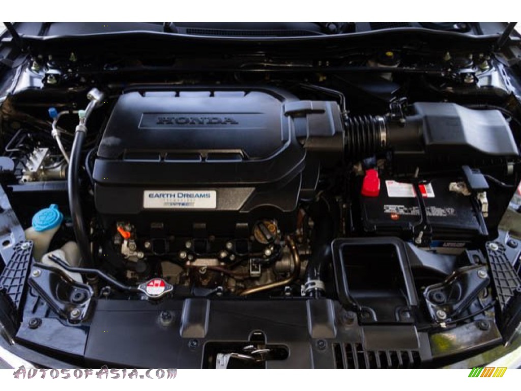 2014 Accord EX-L V6 Sedan - Crystal Black Pearl / Black photo #33