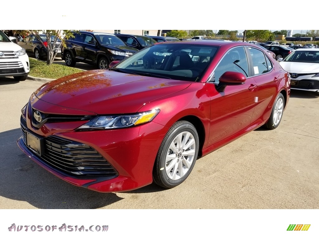 2020 Camry LE - Ruby Flare Pearl / Black photo #1
