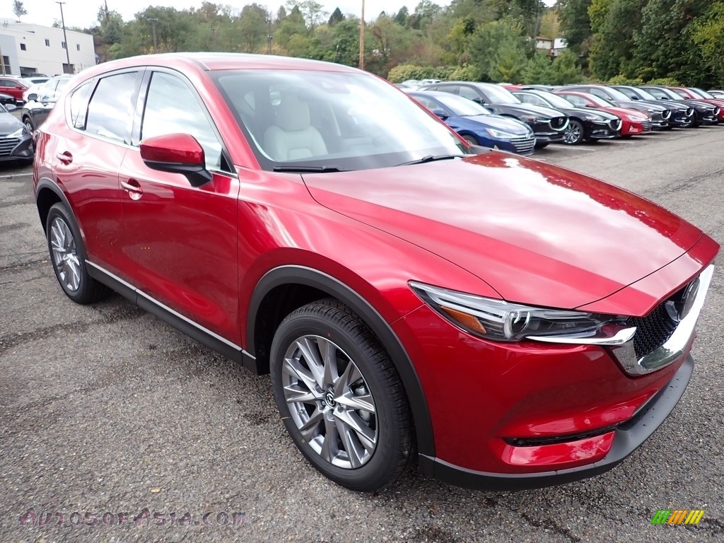 2019 CX-5 Grand Touring AWD - Soul Red Crystal Metallic / Parchment photo #3