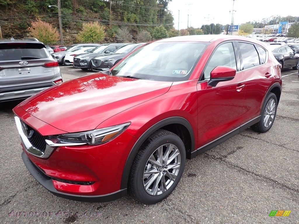 2019 CX-5 Grand Touring AWD - Soul Red Crystal Metallic / Parchment photo #5