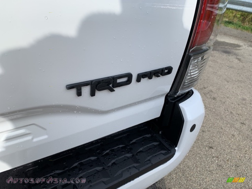 2020 Tacoma TRD Pro Double Cab 4x4 - Super White / Black photo #20