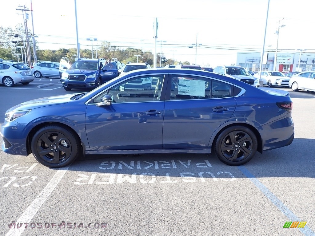 2020 Legacy 2.5i Sport - Abyss Blue Pearl / Two-Tone Gray photo #7