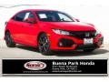 Honda Civic Sport Hatchback Rallye Red photo #1