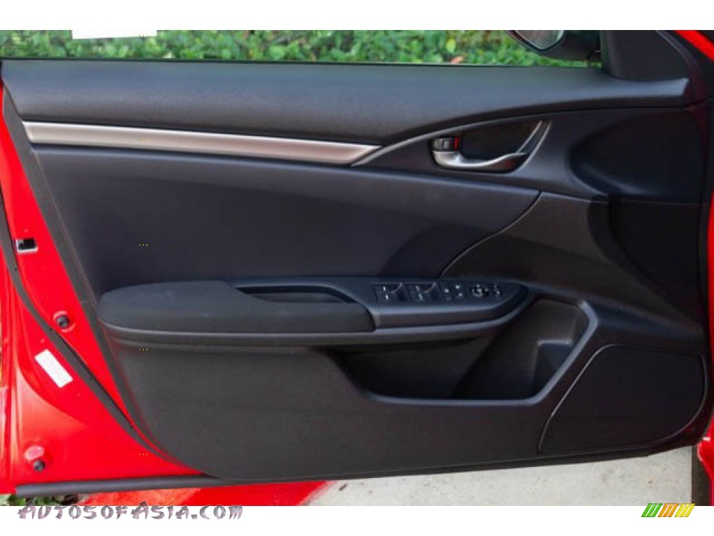 2019 Civic Sport Hatchback - Rallye Red / Black photo #26