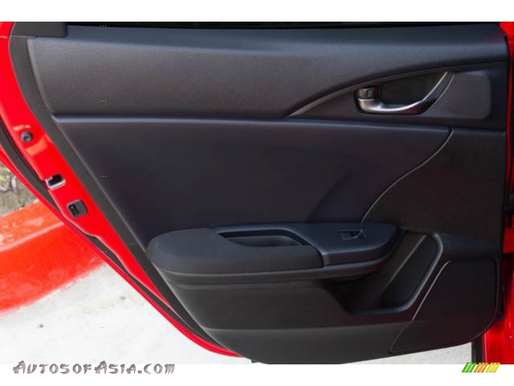 2019 Civic Sport Hatchback - Rallye Red / Black photo #28