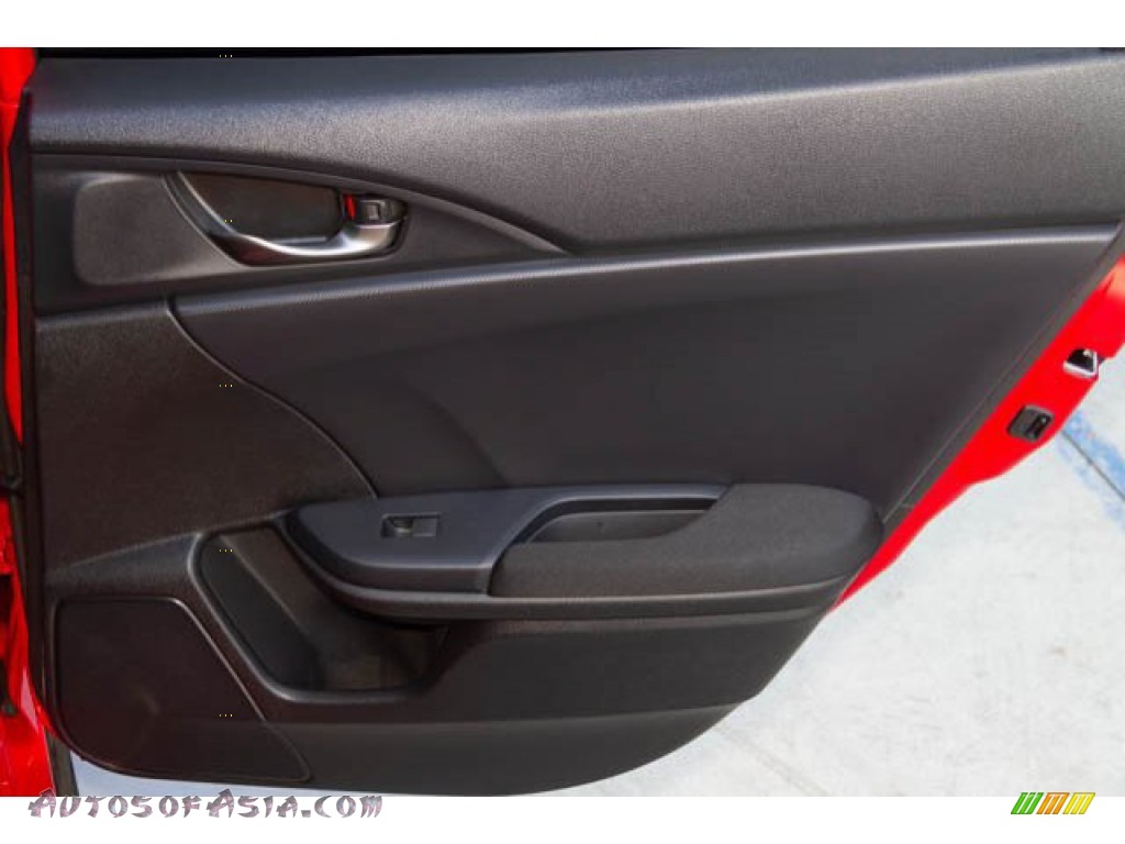 2019 Civic Sport Hatchback - Rallye Red / Black photo #29