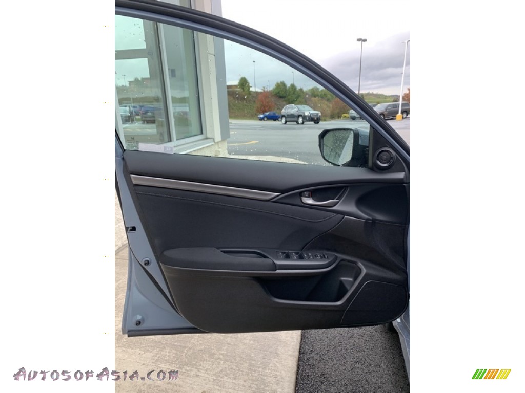 2020 Civic EX Hatchback - Sonic Gray Pearl / Black photo #10