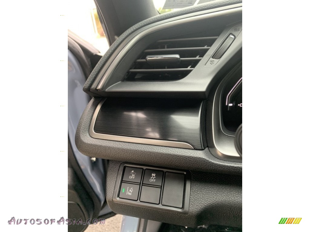 2020 Civic EX Hatchback - Sonic Gray Pearl / Black photo #12