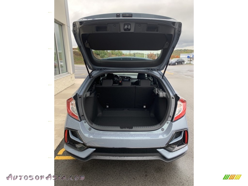 2020 Civic EX Hatchback - Sonic Gray Pearl / Black photo #20