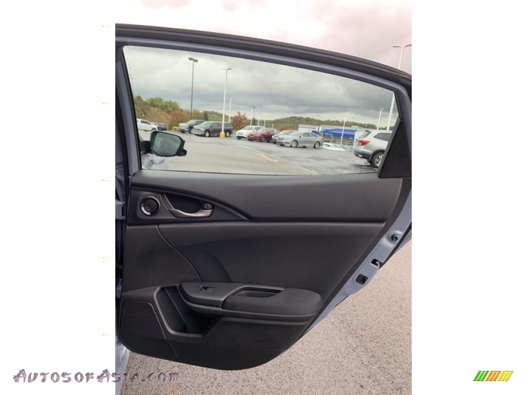 2020 Civic EX Hatchback - Sonic Gray Pearl / Black photo #22