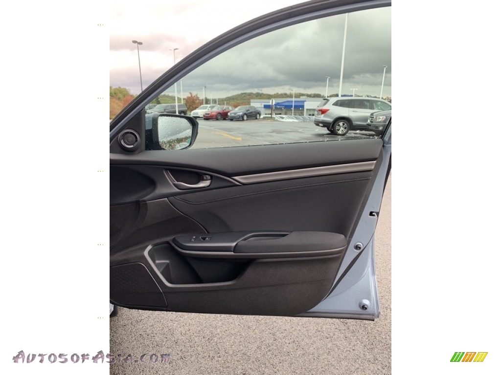 2020 Civic EX Hatchback - Sonic Gray Pearl / Black photo #25