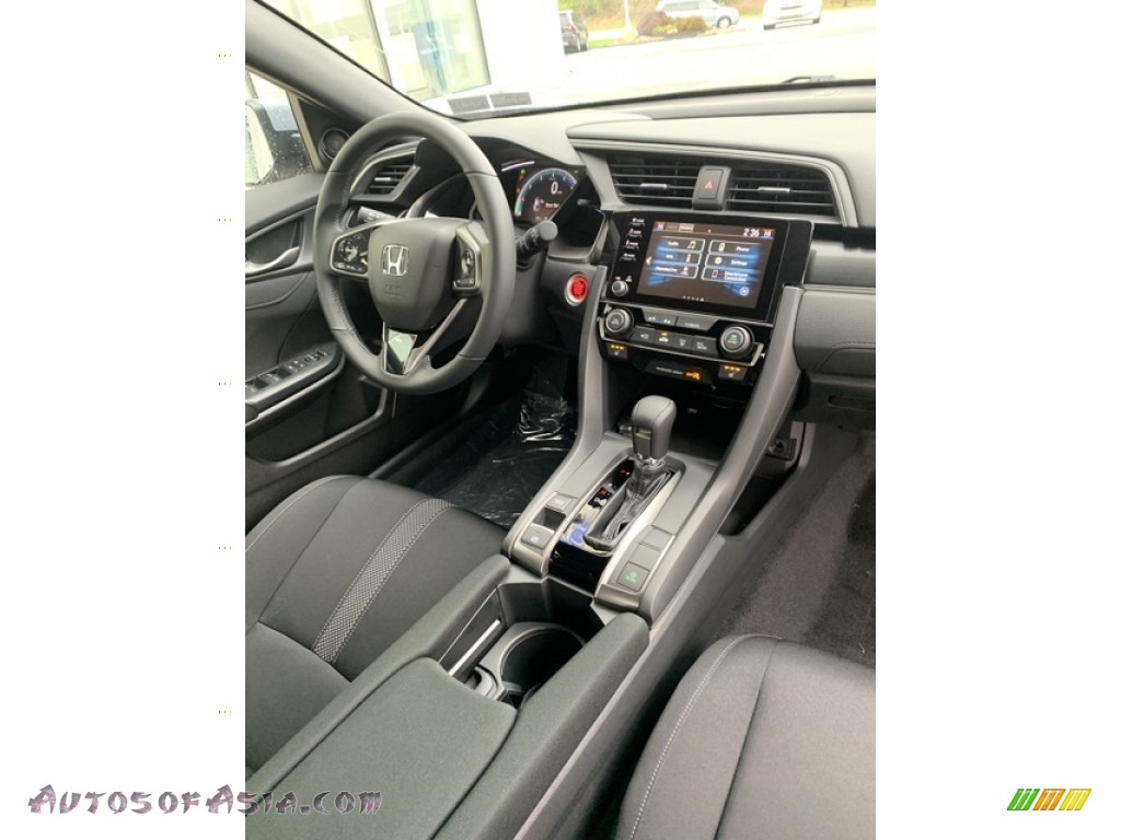 2020 Civic EX Hatchback - Sonic Gray Pearl / Black photo #27