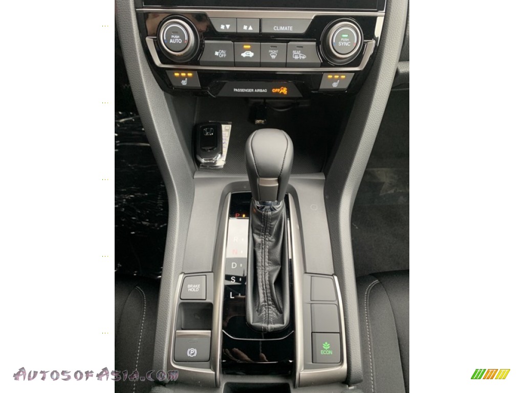 2020 Civic EX Hatchback - Sonic Gray Pearl / Black photo #33