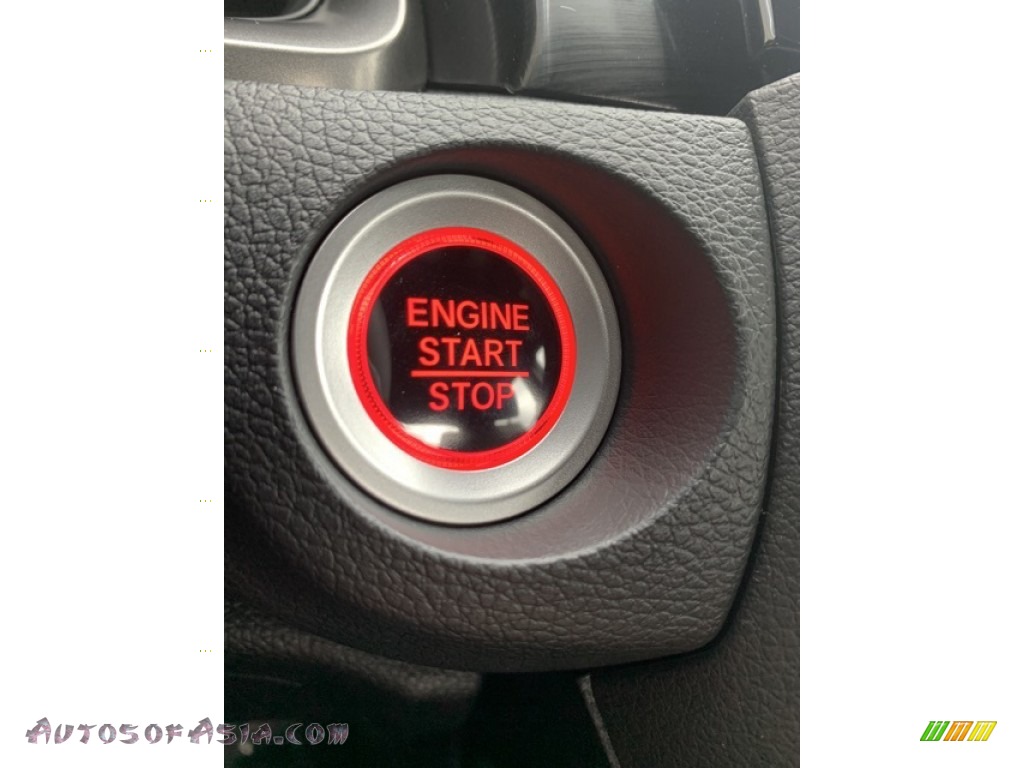 2020 Civic EX Hatchback - Sonic Gray Pearl / Black photo #35