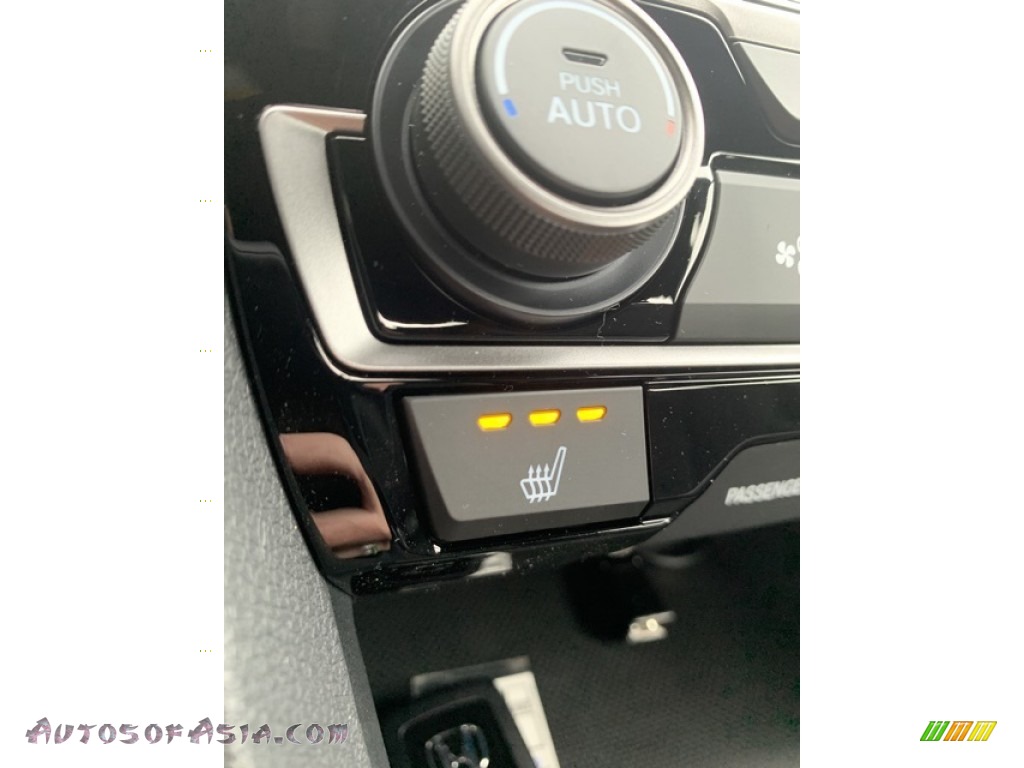 2020 Civic EX Hatchback - Sonic Gray Pearl / Black photo #36