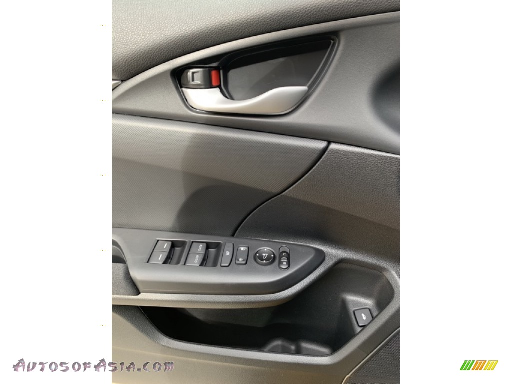 2019 Civic LX Sedan - Modern Steel Metallic / Black photo #11